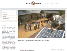 Tablet Screenshot of microenergy-foundation.com
